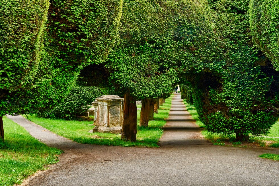 painswick village, cotswold, england