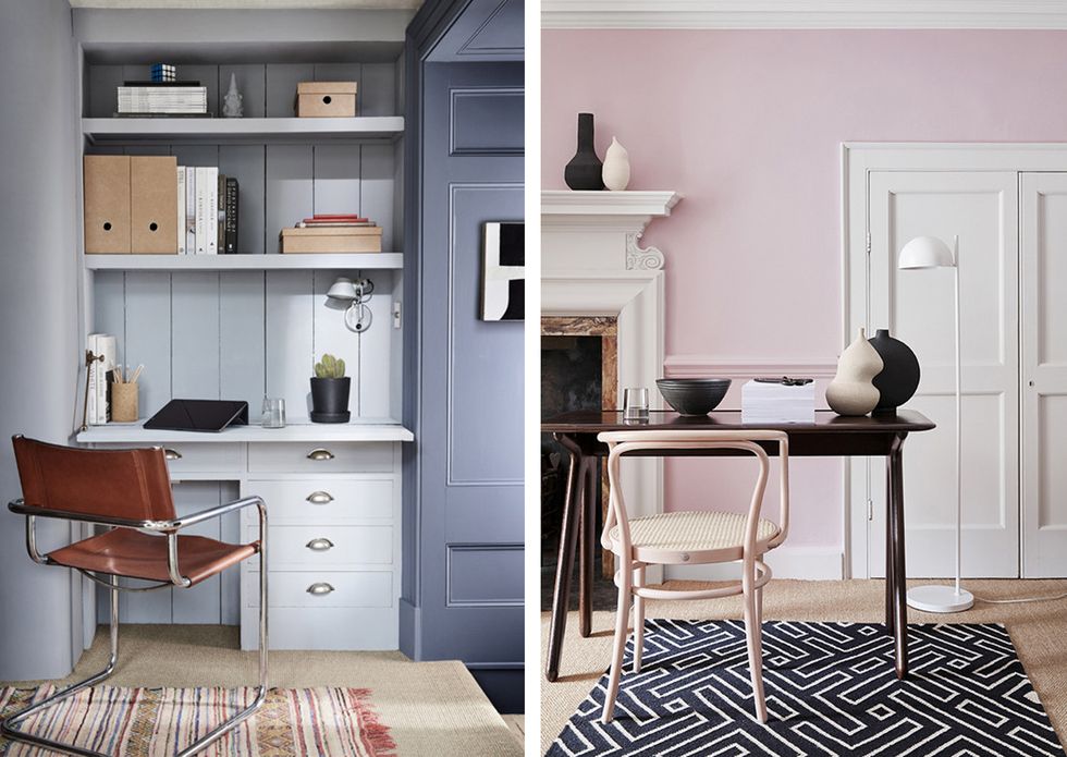 paint colours productivity home office design tips