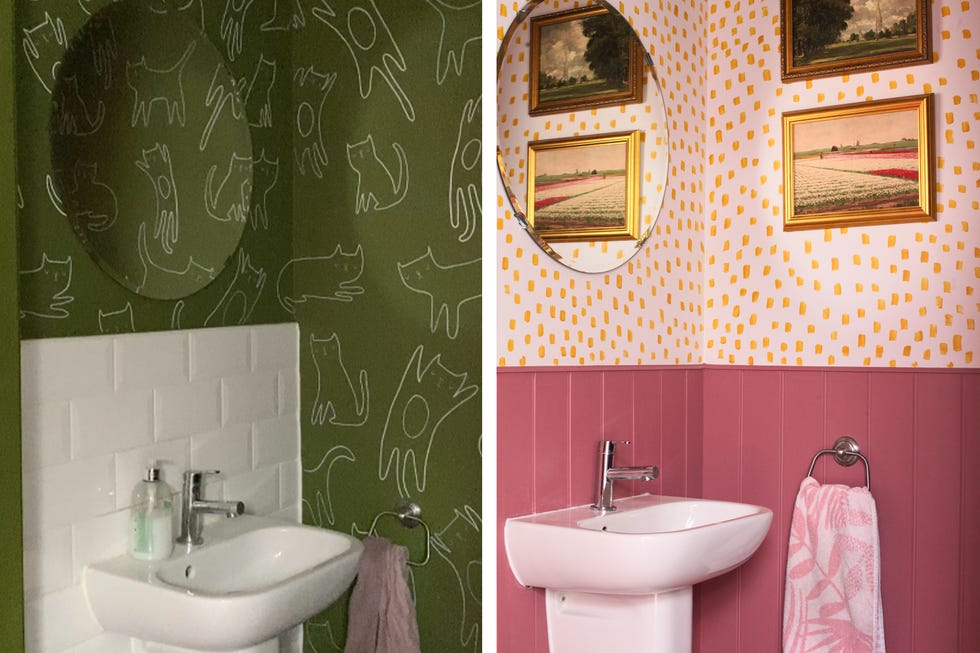 how to paint downstairs loo