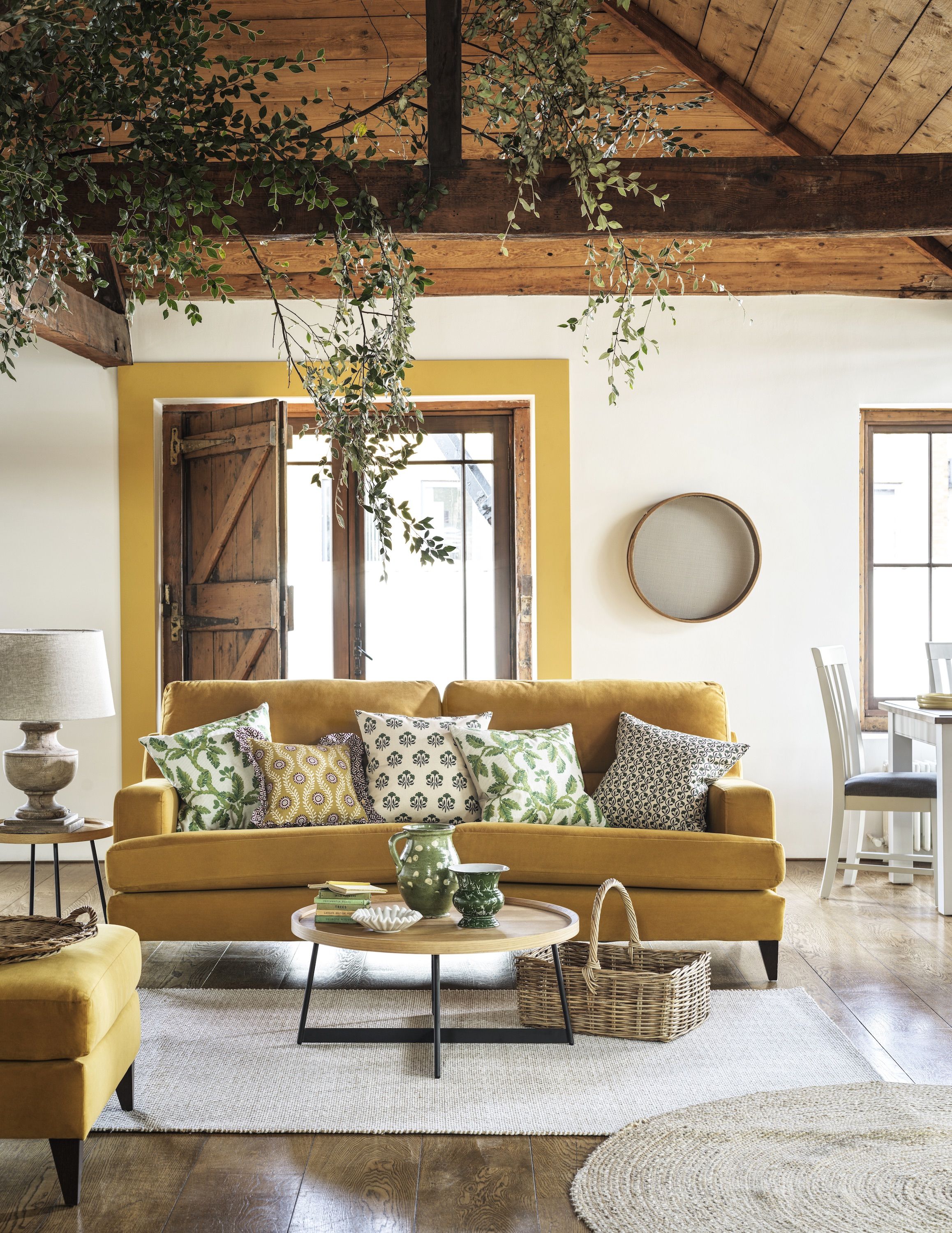 15 Creative Paint Ideas For A Room Makeover Paint Ideas 3 Furniturevillage Theloungecoromilly4seatersofa 1595 Footstool 429 Nordicoaktable 389 6616ed8d46276