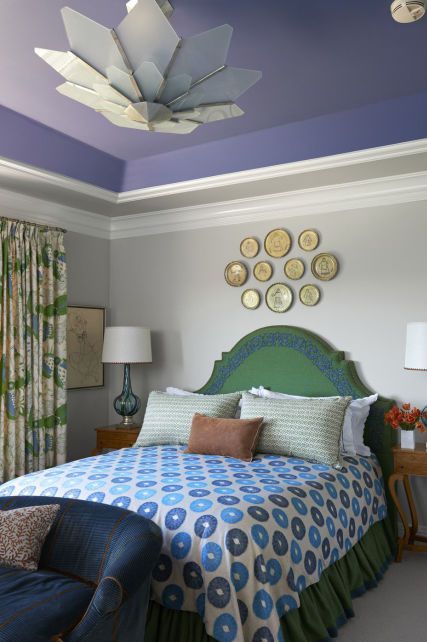 Perfect The Painted Ceiling Trend