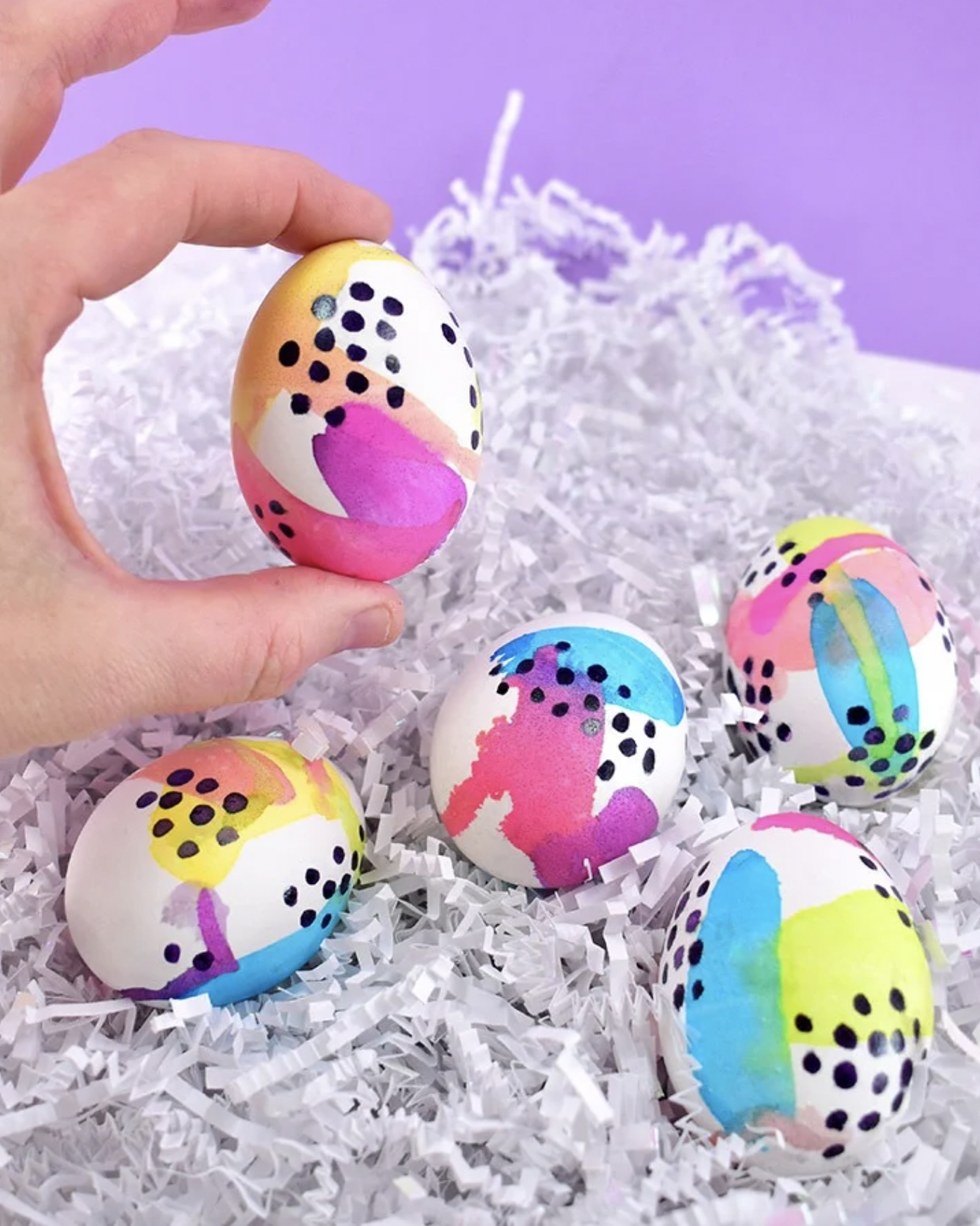 painted easter eggs
