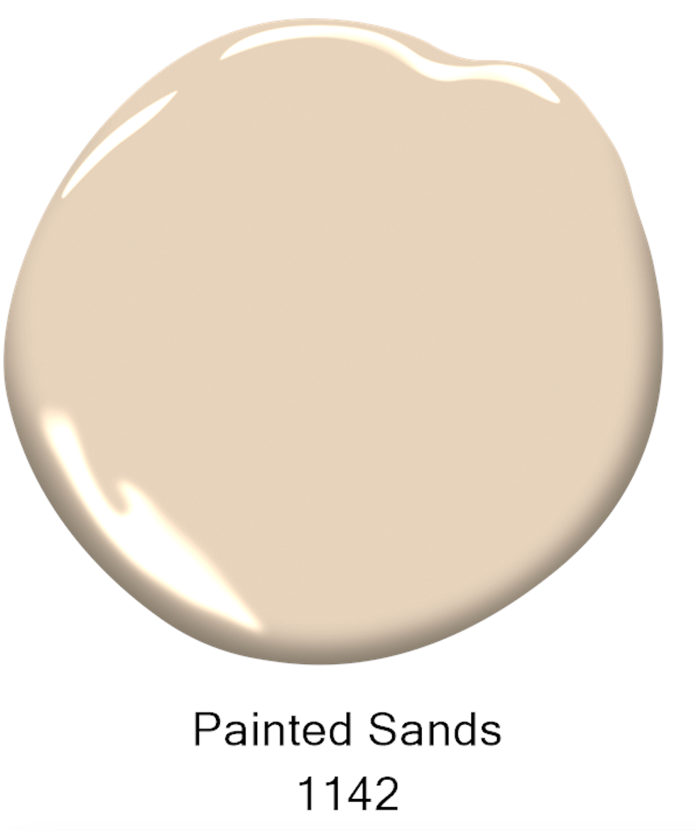 benjamin moore painted sands