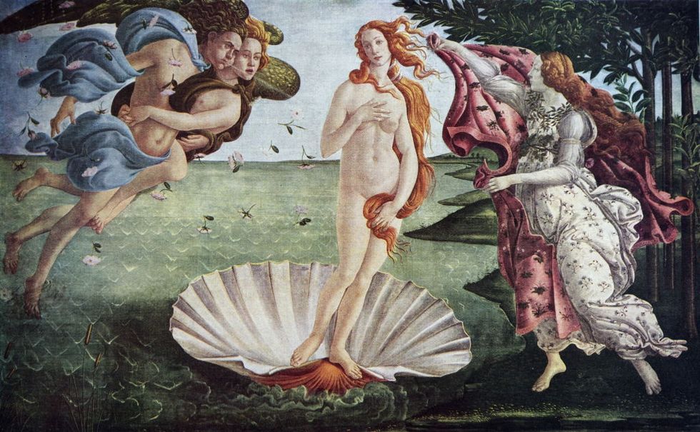 el nacimiento de venus sandro botticelli
