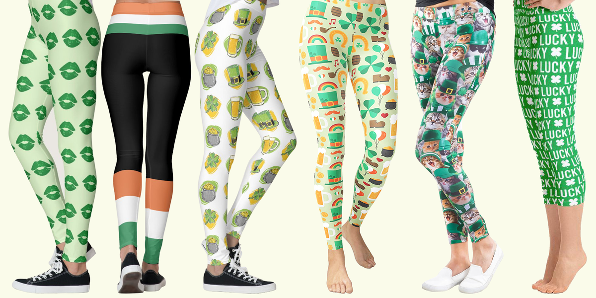 St patrick's day running tights online