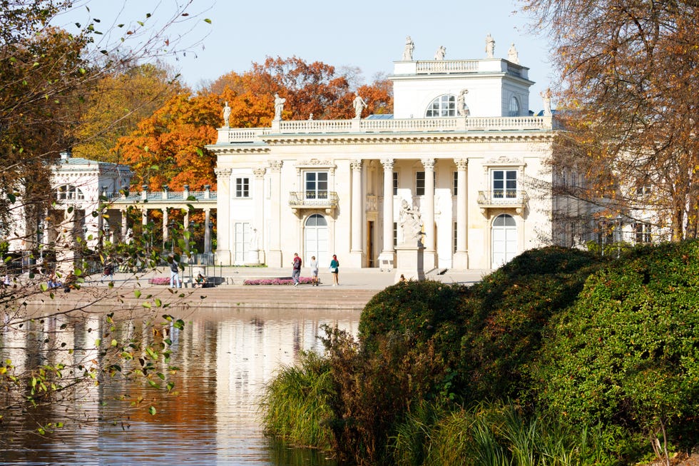 parque real Łazienki, polonia