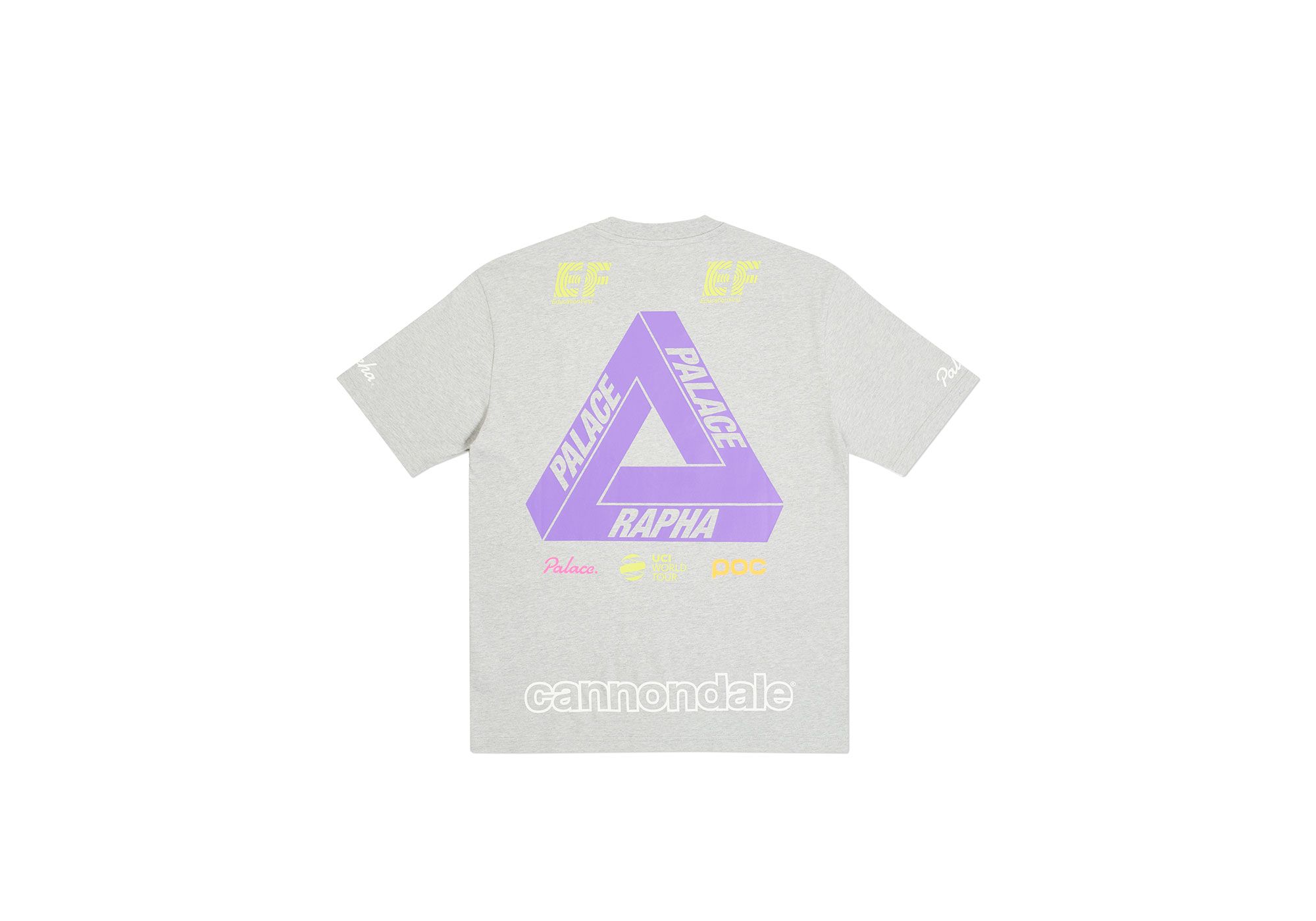 Palace Tri-Shadow T-Shirt White/Purple