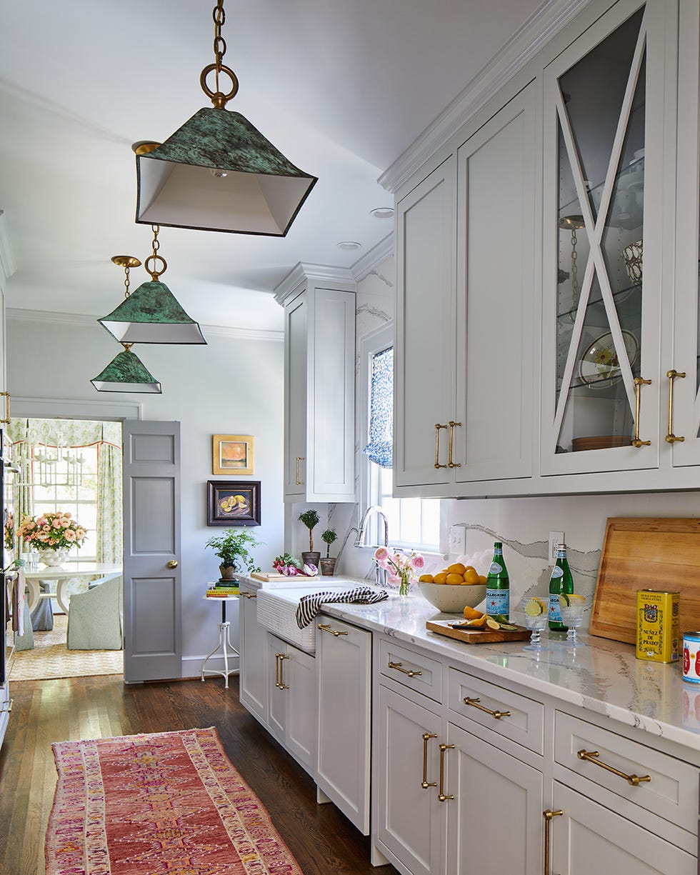 Traditional galley kitchen