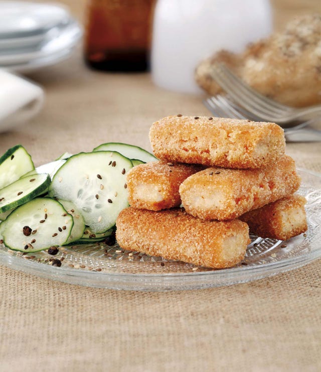 palitos de pescado empanado