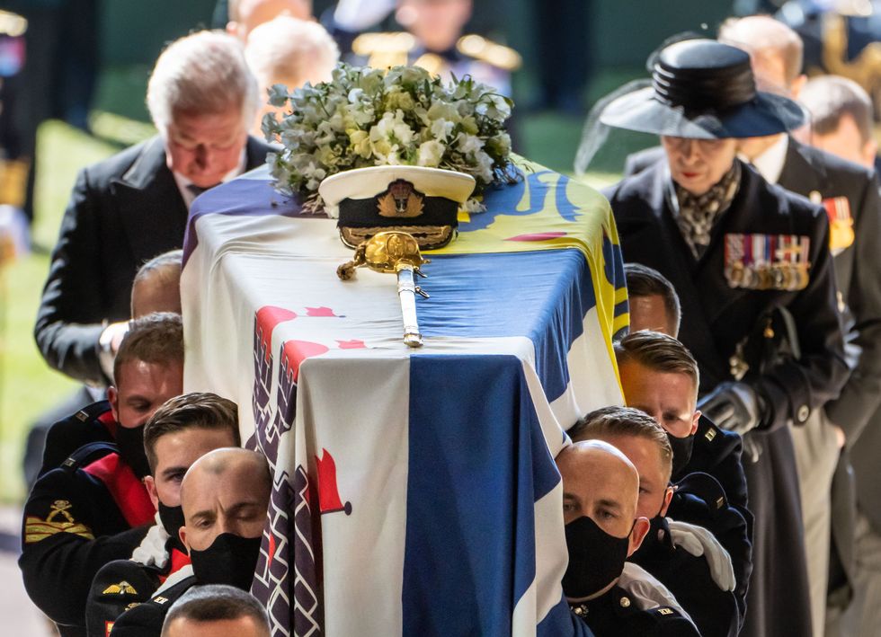 topshot britain royals philip funeral