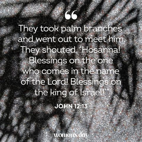 palm sunday scripture john 12 13