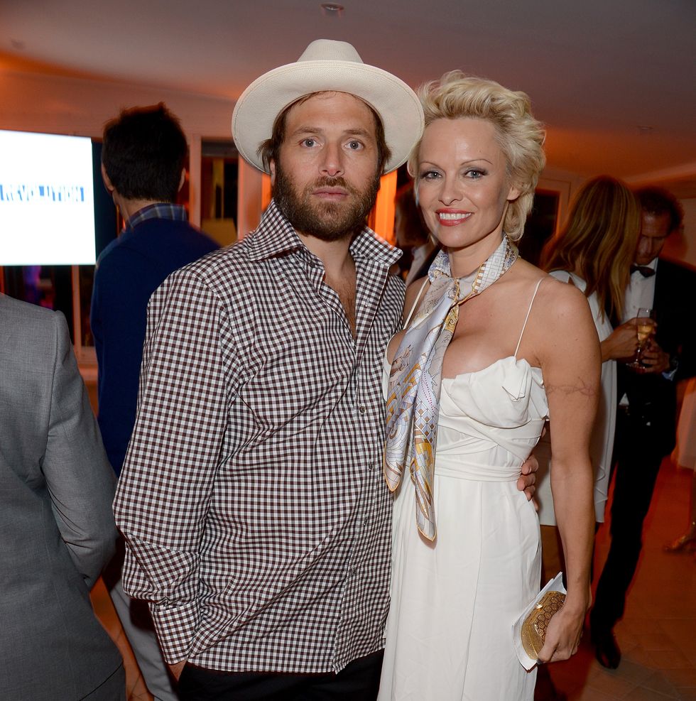 the pamela anderson foundation launch in support of cool earth at the cannes film festival