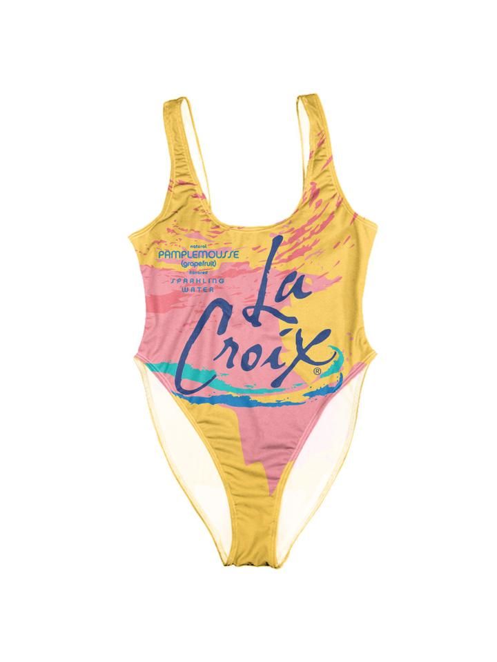 la croix one piece bathing suit