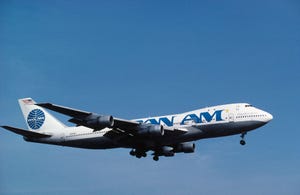 Pan Am - Pan American World Airways (msn19644 line number 13) Boeing 747-100 on final-approach