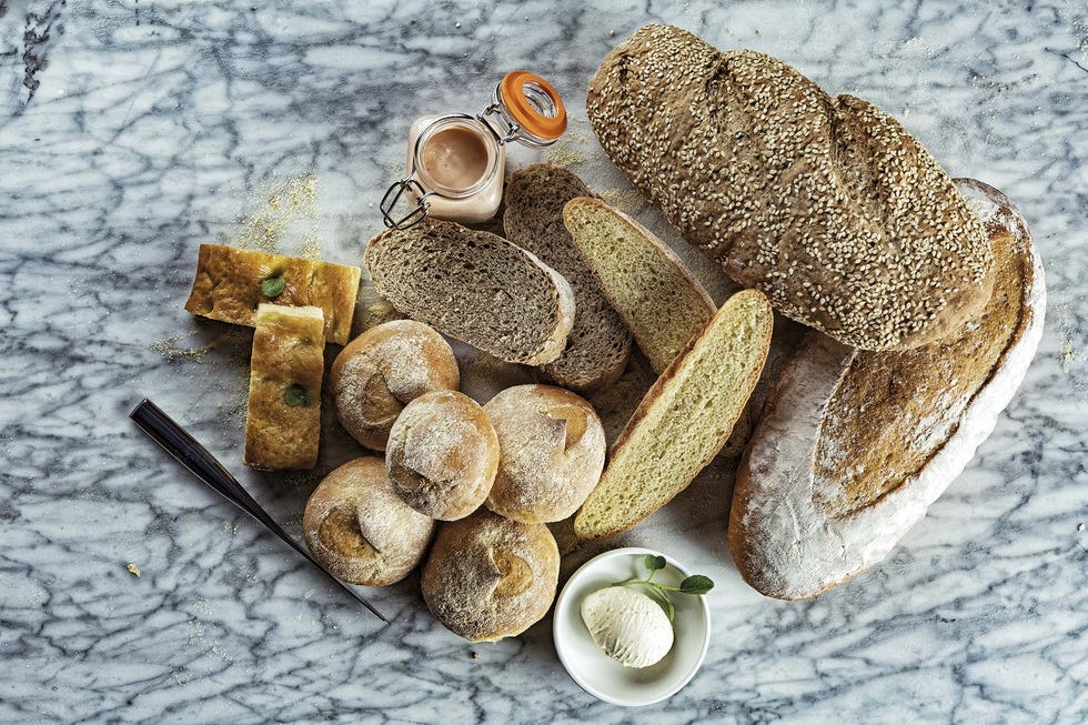 Alimentos bajos en calorías: Pan integral