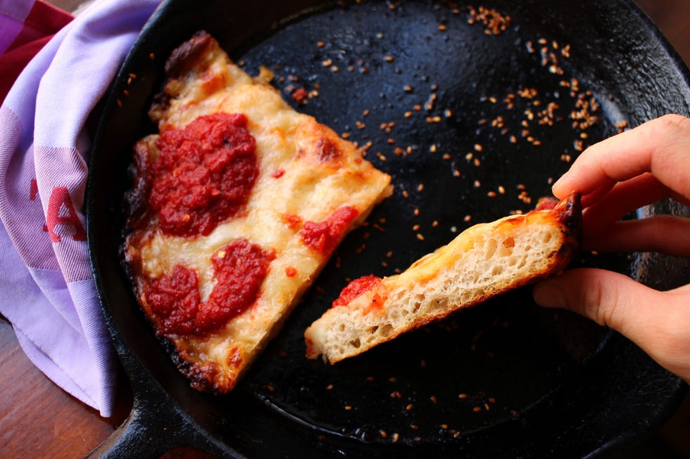 The Best Pan Pizza: How & What to Put On It - Foodie with Family