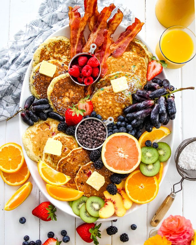pancake breakfast board engagement party ideas
