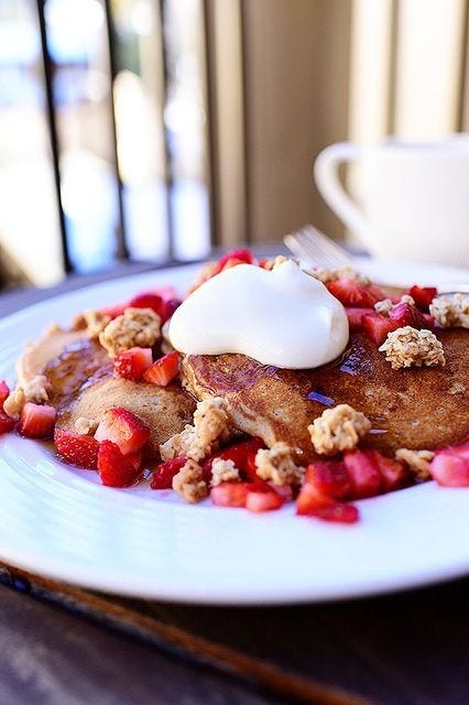 🍓 Cute Strawberry Pancake Hat 🥞