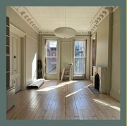 the interior of ingrid abramovitchs brooklyn home during renovation