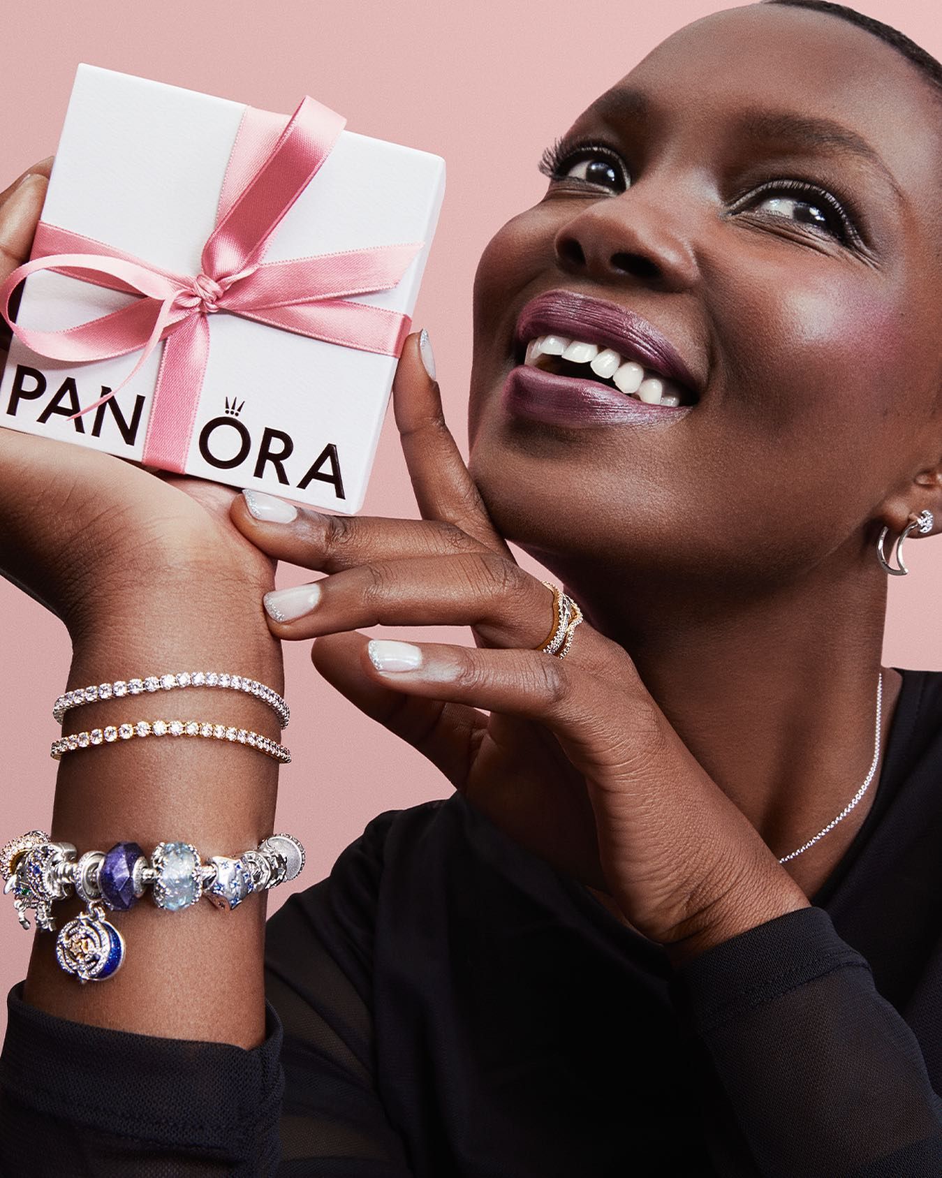 Buy | Fashion Trend Crystal Blue New Diamond Ribbon Color Preserving Pandora  Bracelet For Women & Girls Jewelry Gift-Eepleberry