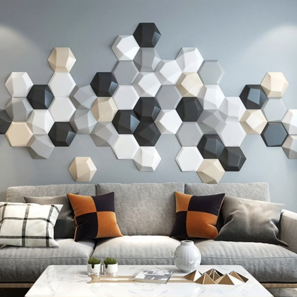 hexagon soundproofing tiles