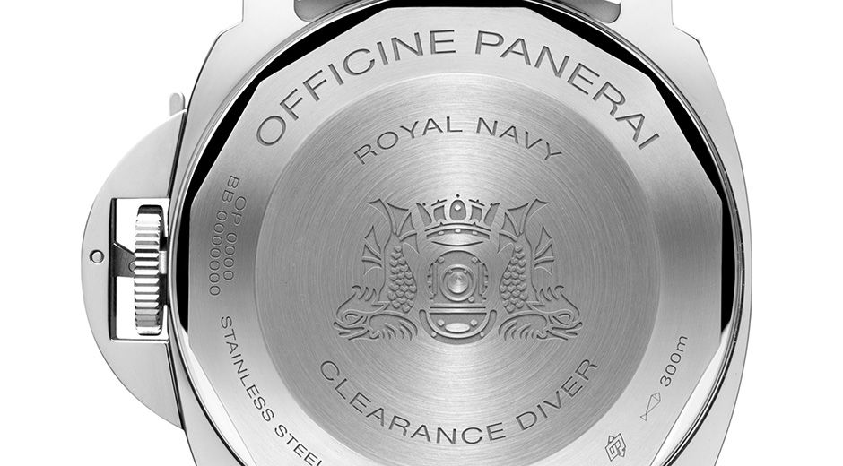 The many watches of the Royal Navy Clearance Divers including a custom made Panerai