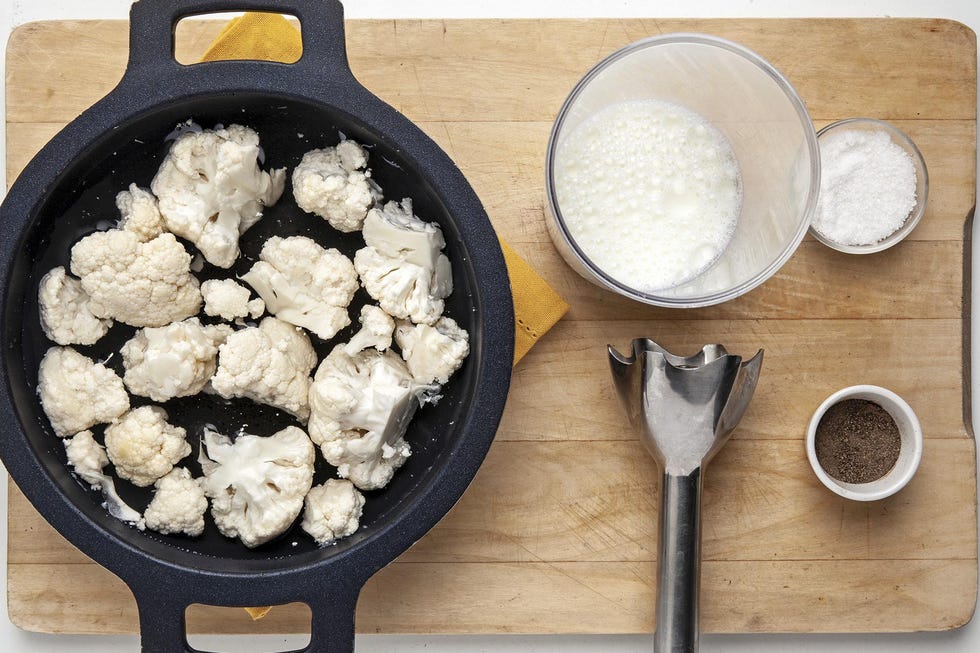 Panna cotta de coliflor