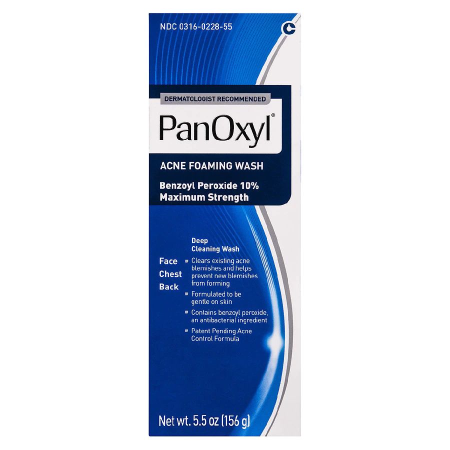 panoxyl face wash