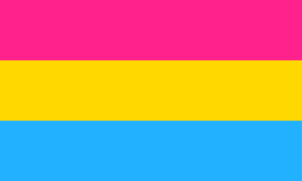 orgullo pansexual bandera