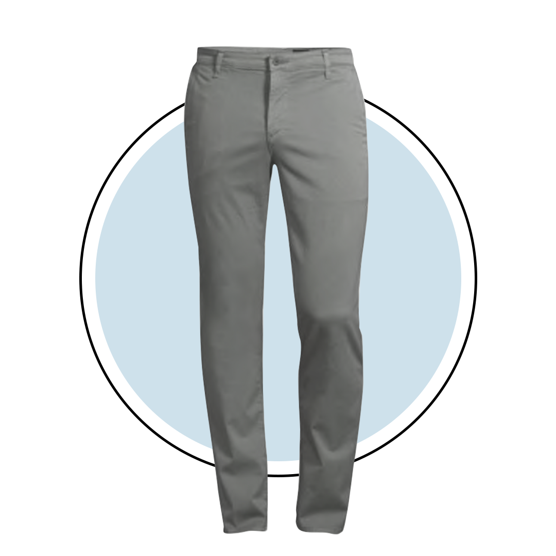 Dark Grey Cotton Pants  Mens Casual Wear Slim Fit Cotton Pants