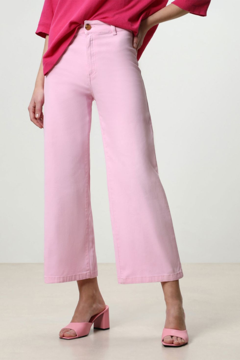 Dispensación compresión Desviarse Llega a Lefties un pantalón culotte rosa sostenible ideal
