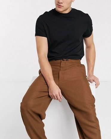Pantalón Chandal Brown - Pantalones Hombre