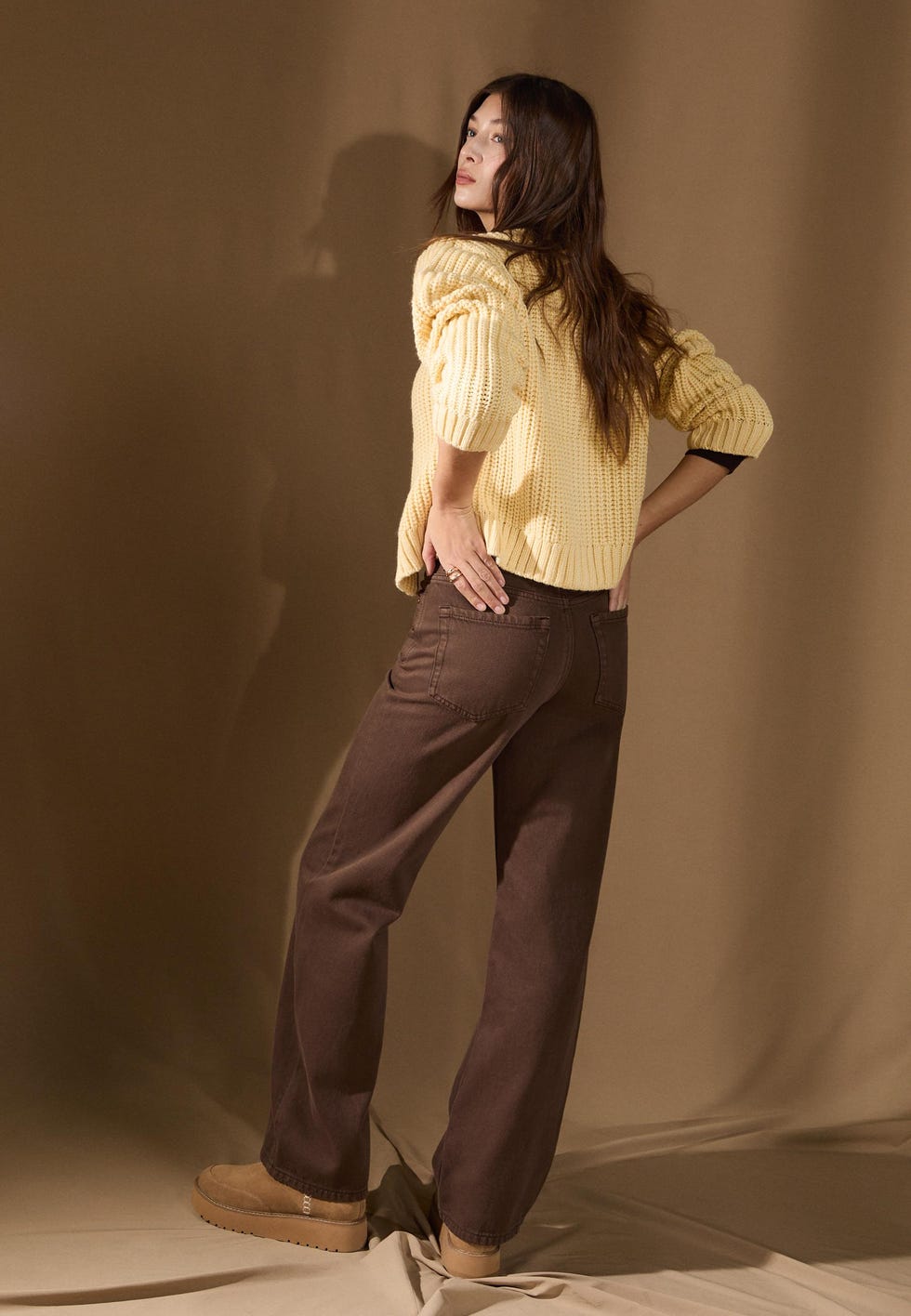 pantalon vaquero recto stradivarius