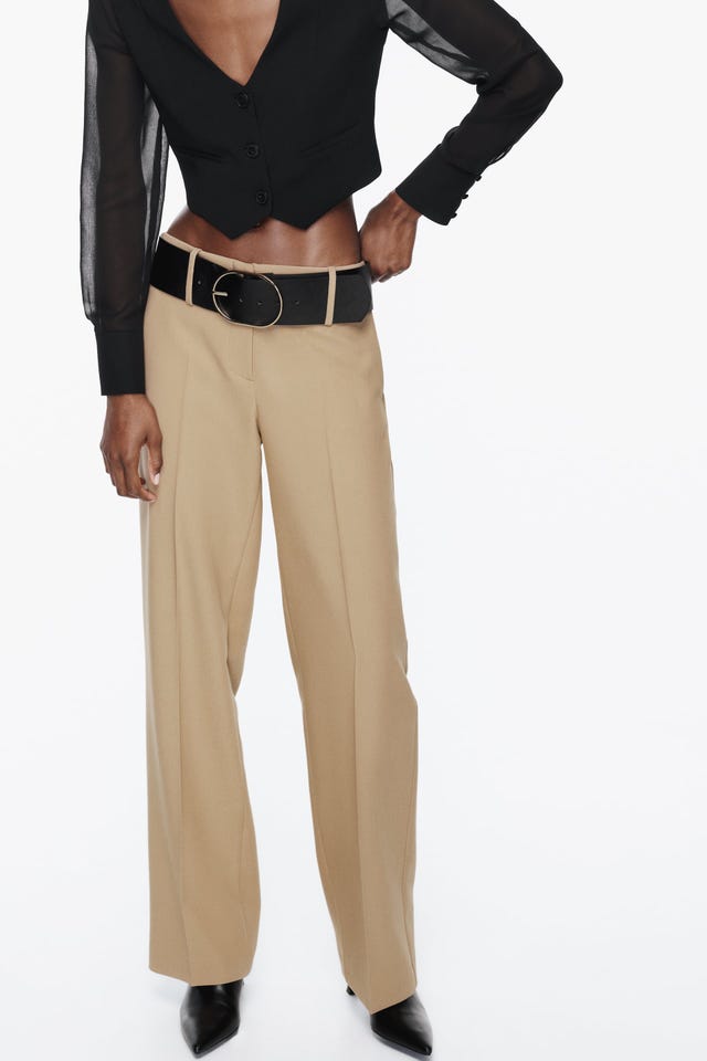 pantalon beige de vestir 1