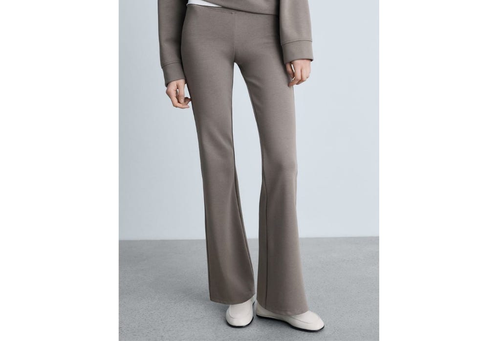pantalon marron campana