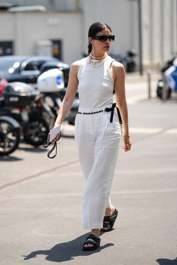 pantalones lino zara