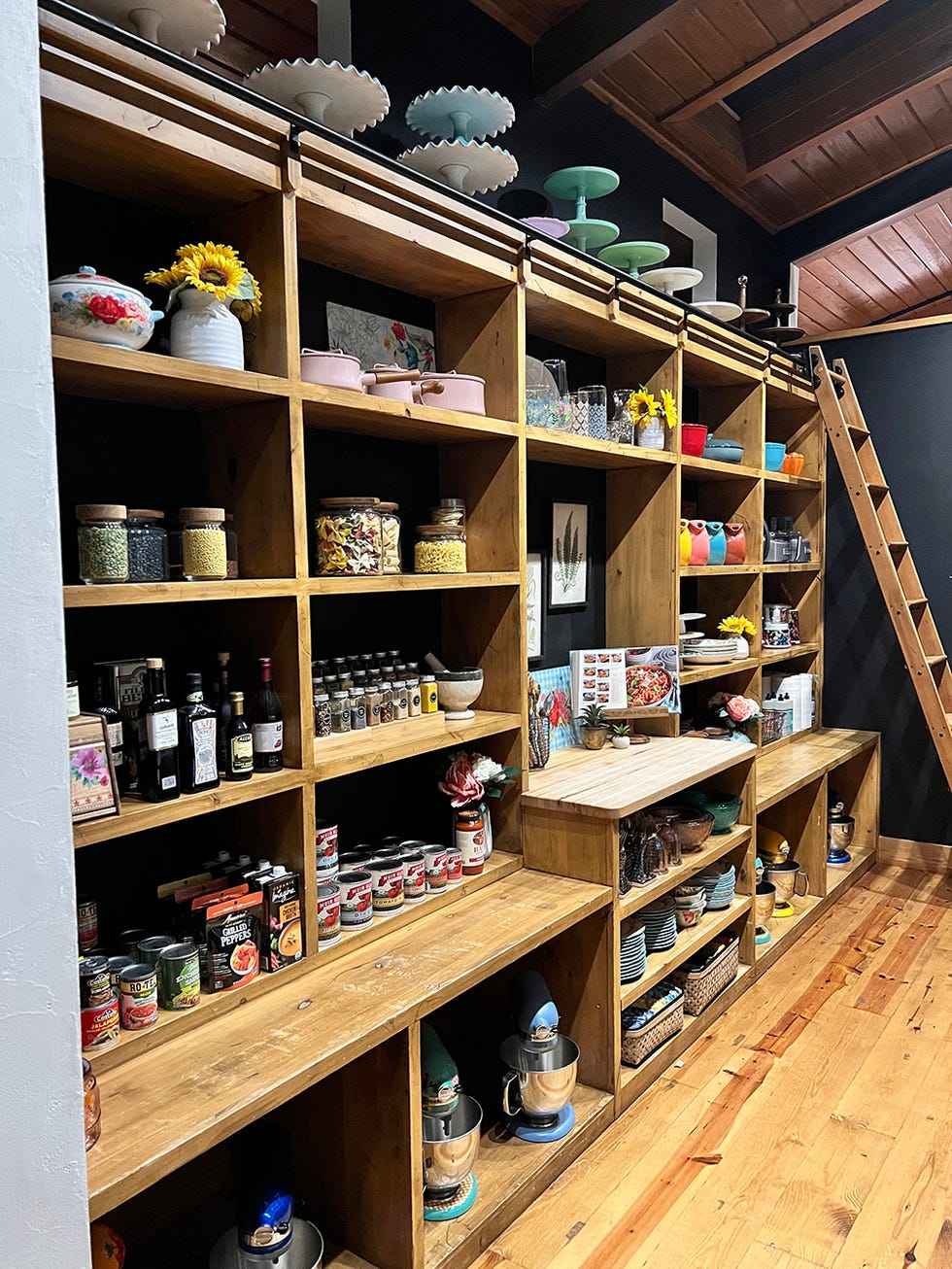 ree drummond pantry shelves