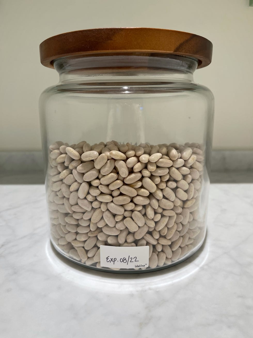 pantry organization hacks jar of beans