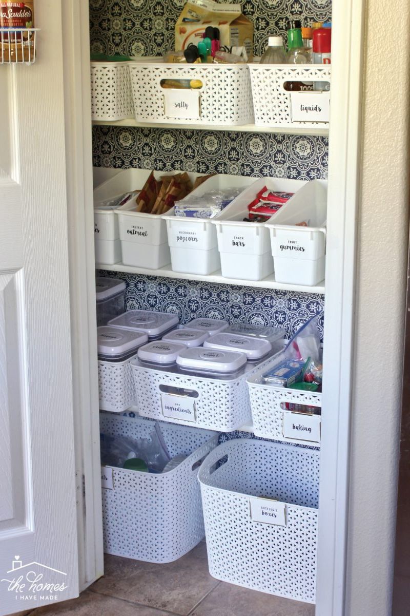 pantry organization bins