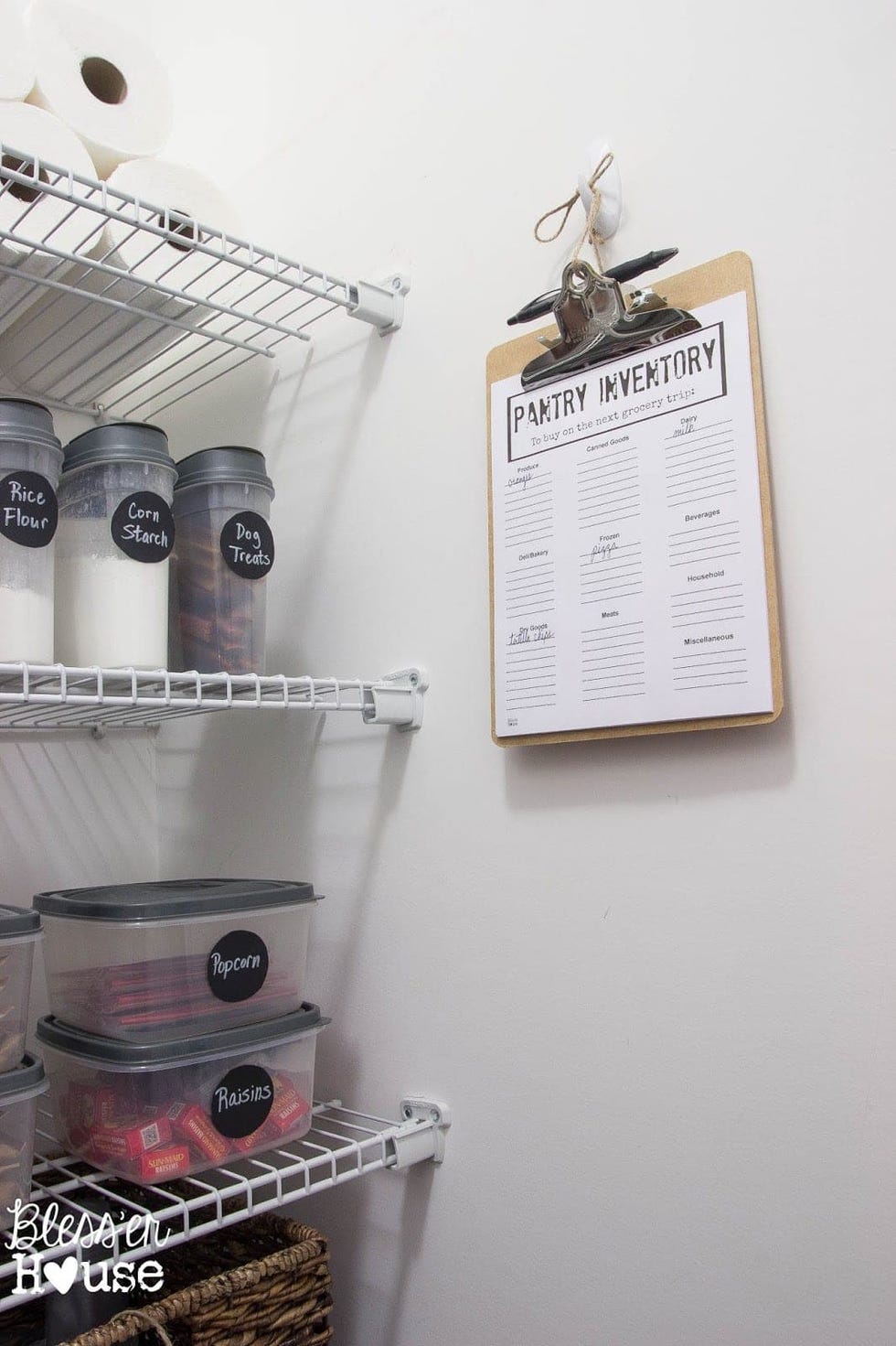 pantry organization ideas