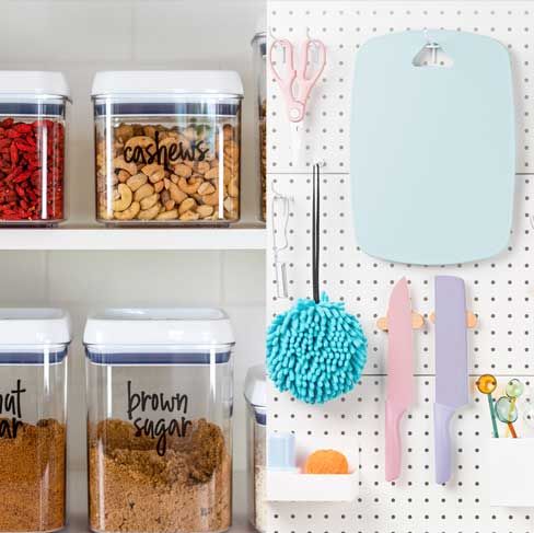 30 Pantry Organization Ideas and Tips for Less Kitchen Clutter