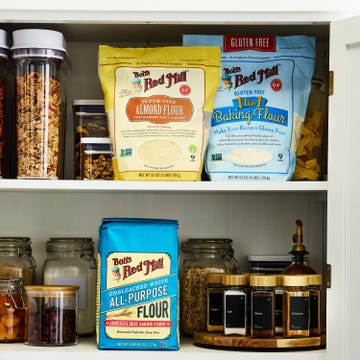 shelves display an assortment of baking supplies shelves display an assortment of baking supplies