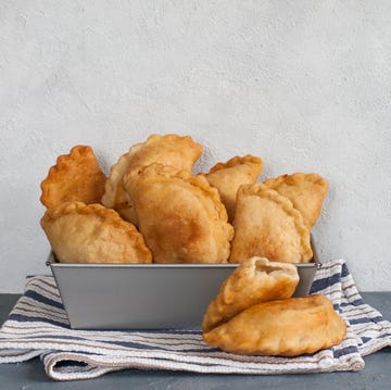 panzerotti al gorgonzola e radicchio