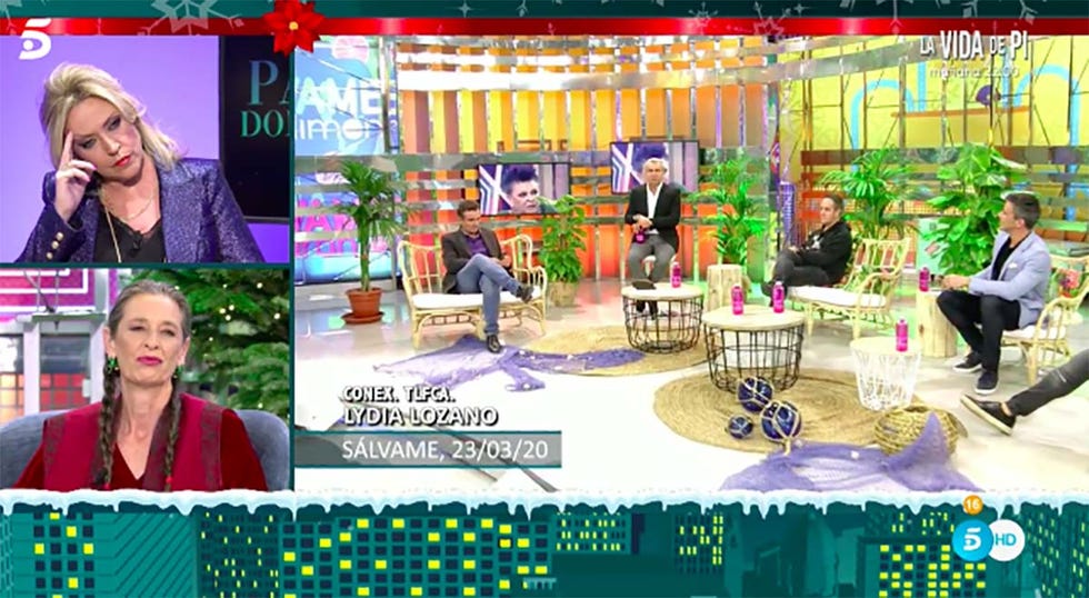 paola dominguin veta a lydia lozano