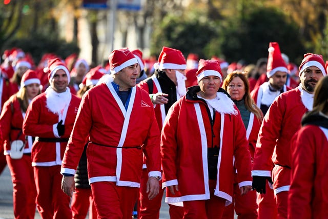 carrera papa noel madrid