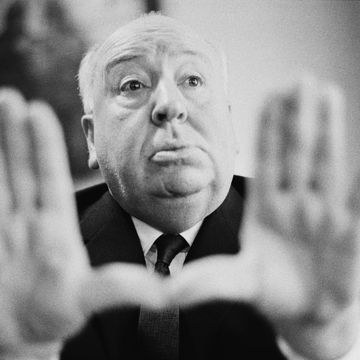 english film director and producer alfred hitchcock 1899 1980 frames a shot with his hands, 1964 photo by tony evanstimelapse library ltdgetty images