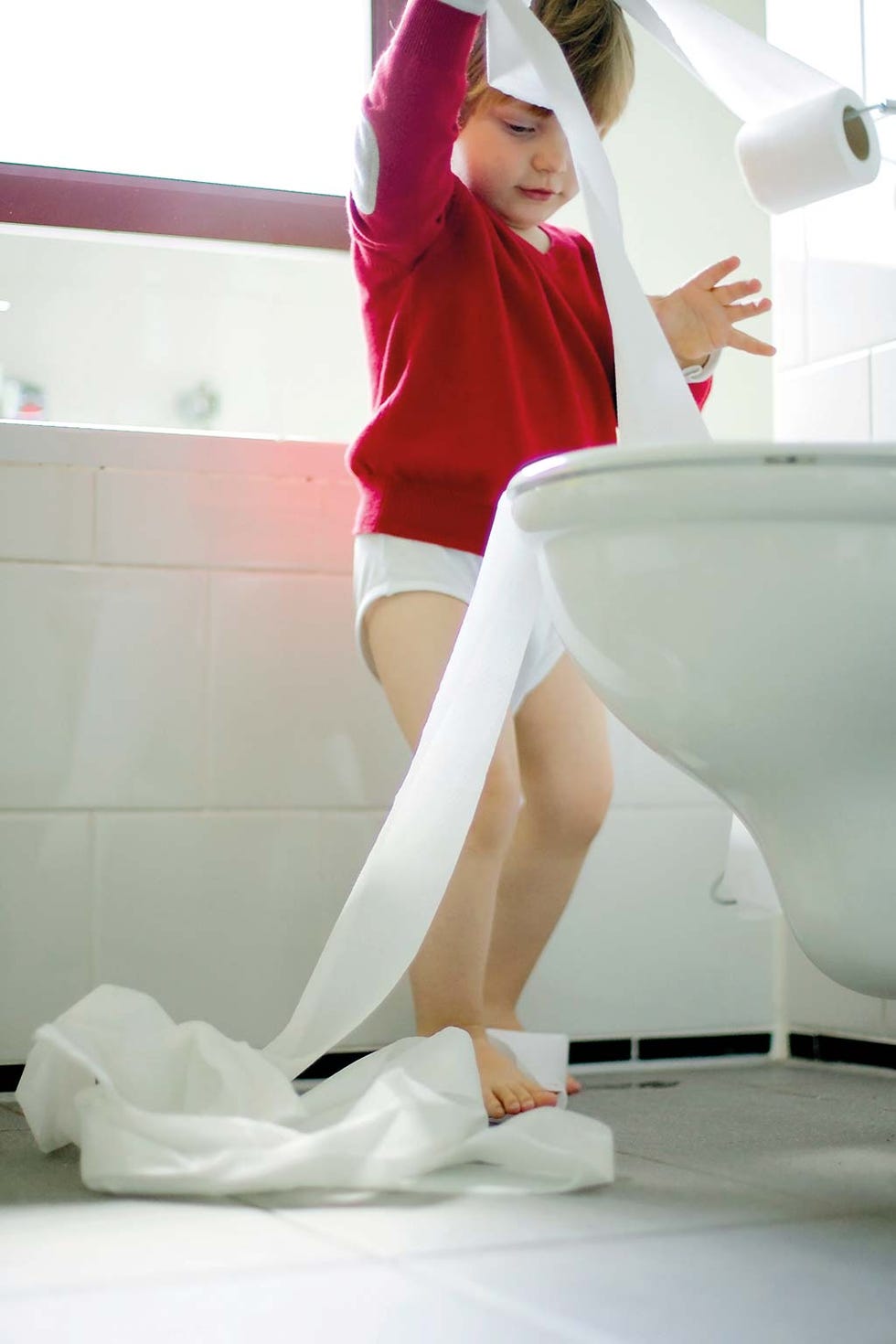 Seguridad en el baño para los niños