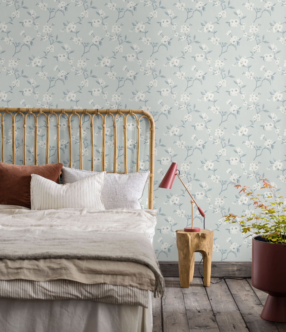 Papel pintado floral