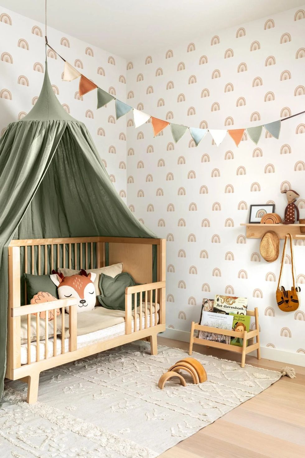 12 diseños de papeles pintados para decorar la habitación infantil - Foto 1