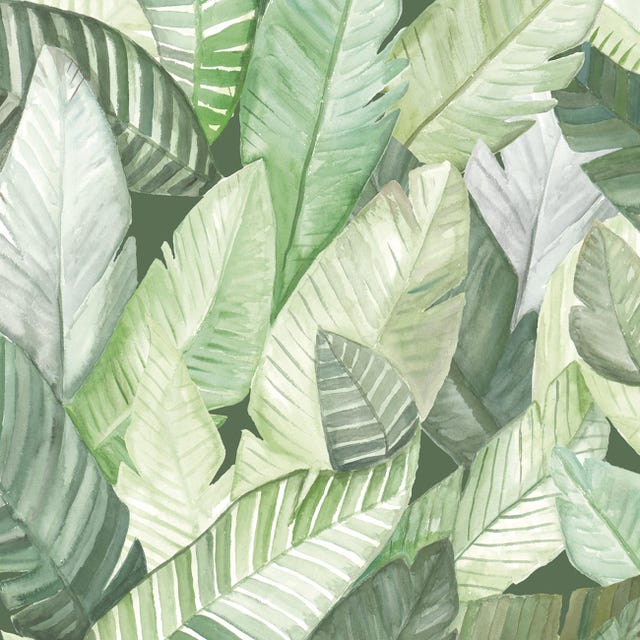 papel pintado vegetal, modelo banano